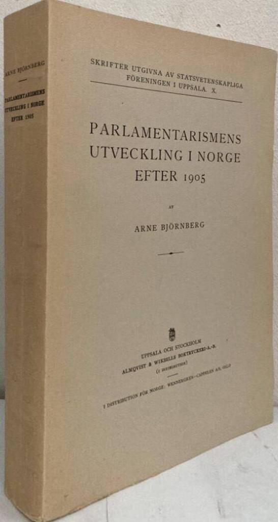 Parlamentarismens utveckling i Norge efter 1905