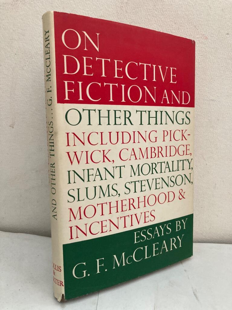 On Detective Fiction and Other Things