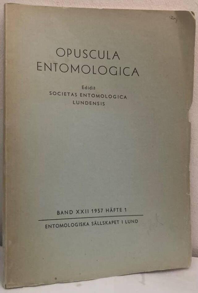 Opuscula entomologica. Band XXII. Häfte 1