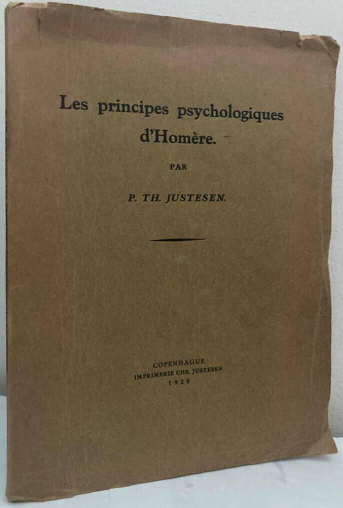 Les principes psychologiques d'Homère