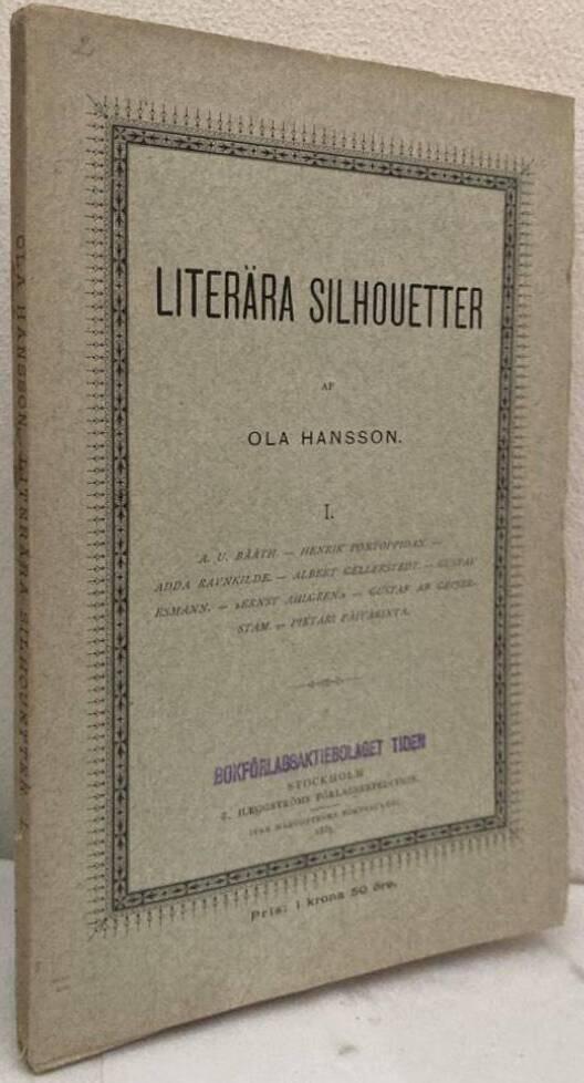 Literära silhouetter I