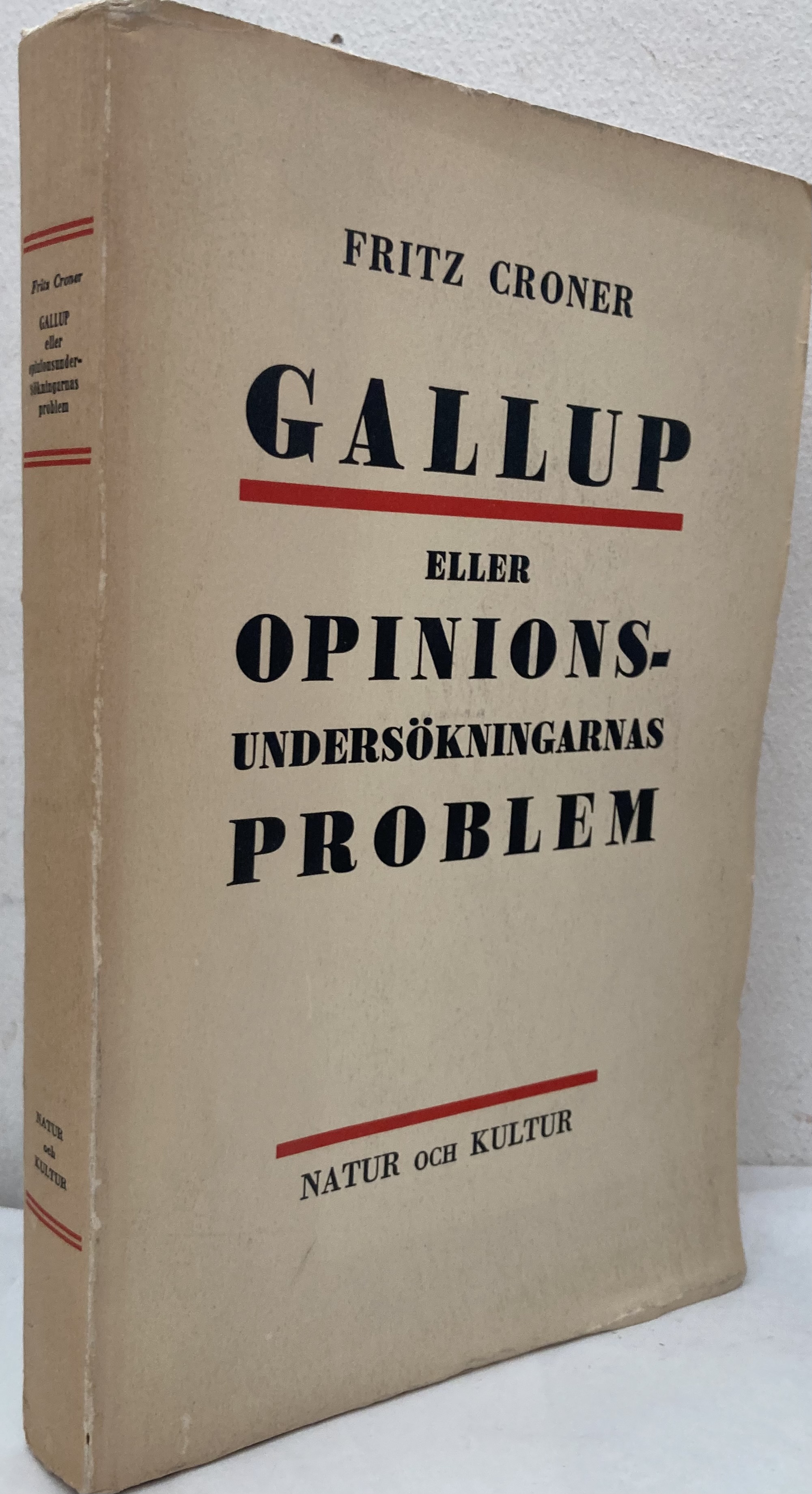 Gallup eller opinionsundersökningarnas problem