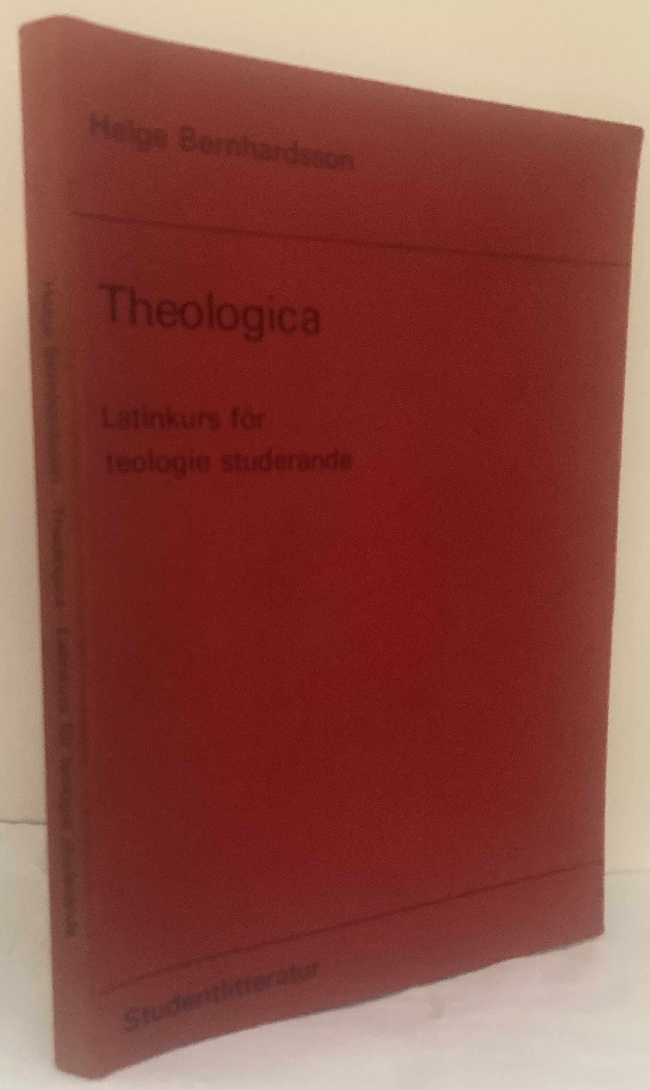 Theologica. Latinkurs för teologie studerande