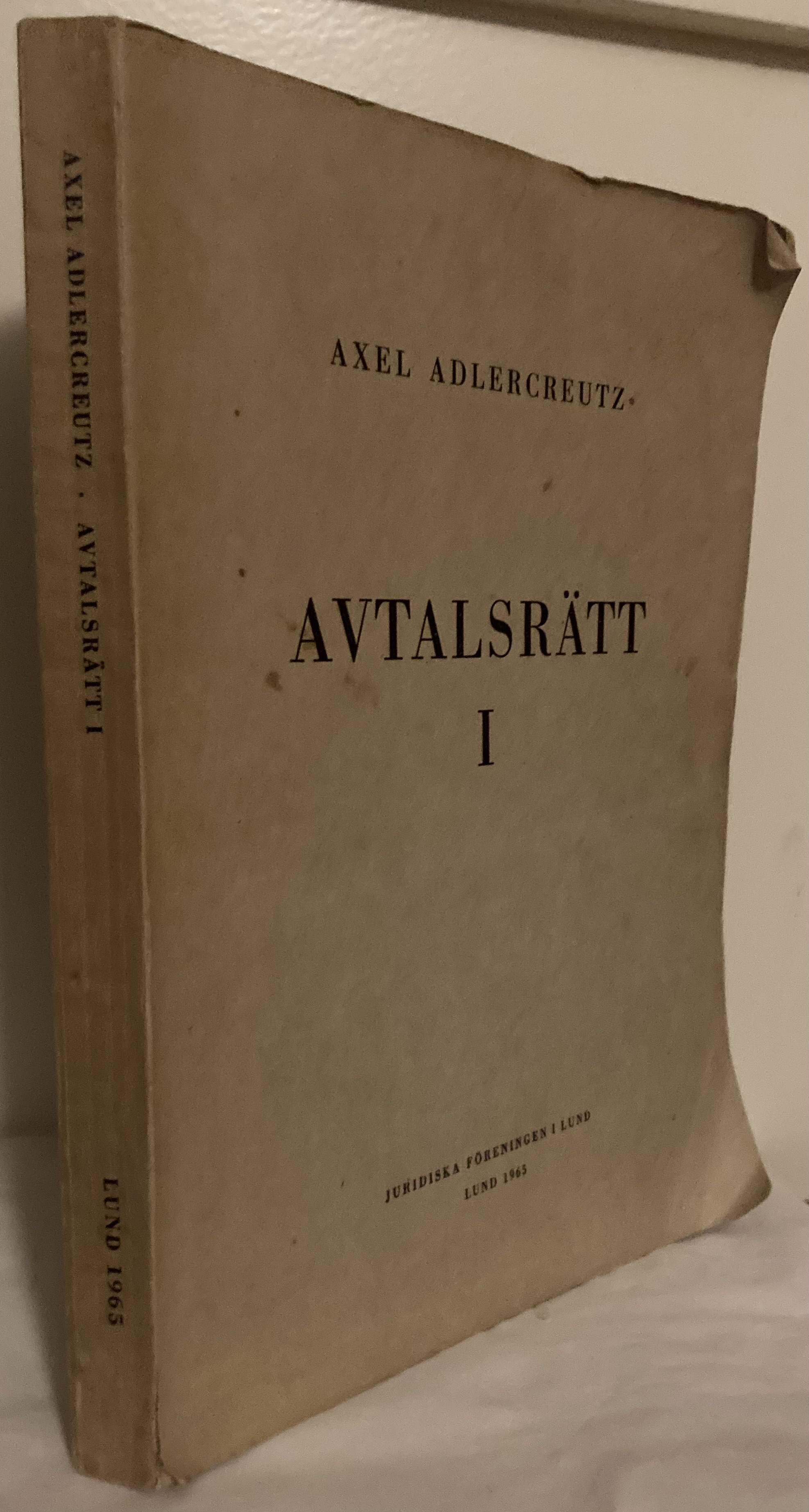 Avtalsrätt I