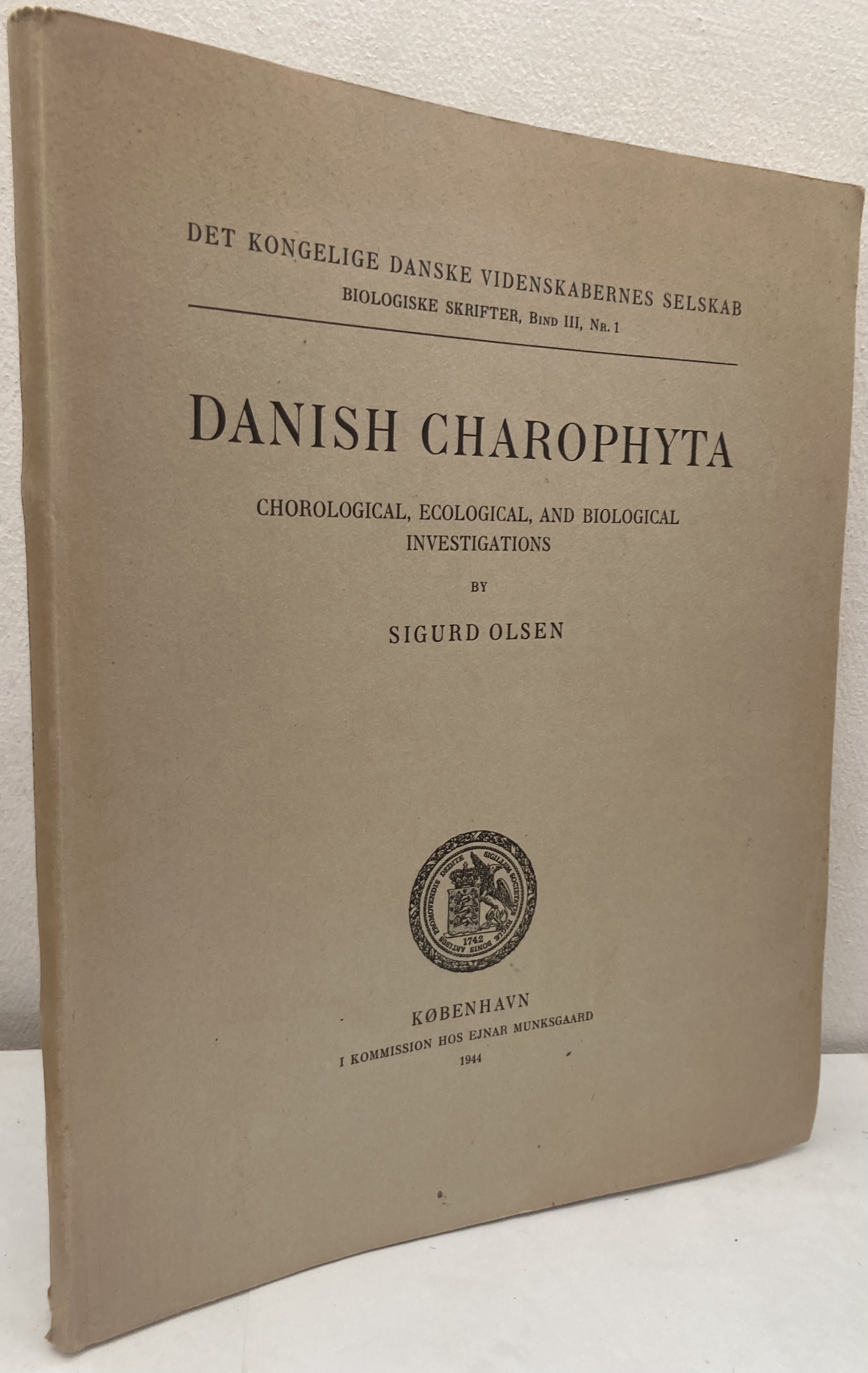 Danish Charophyta. Chorological, Ecological, and Biological Investigations