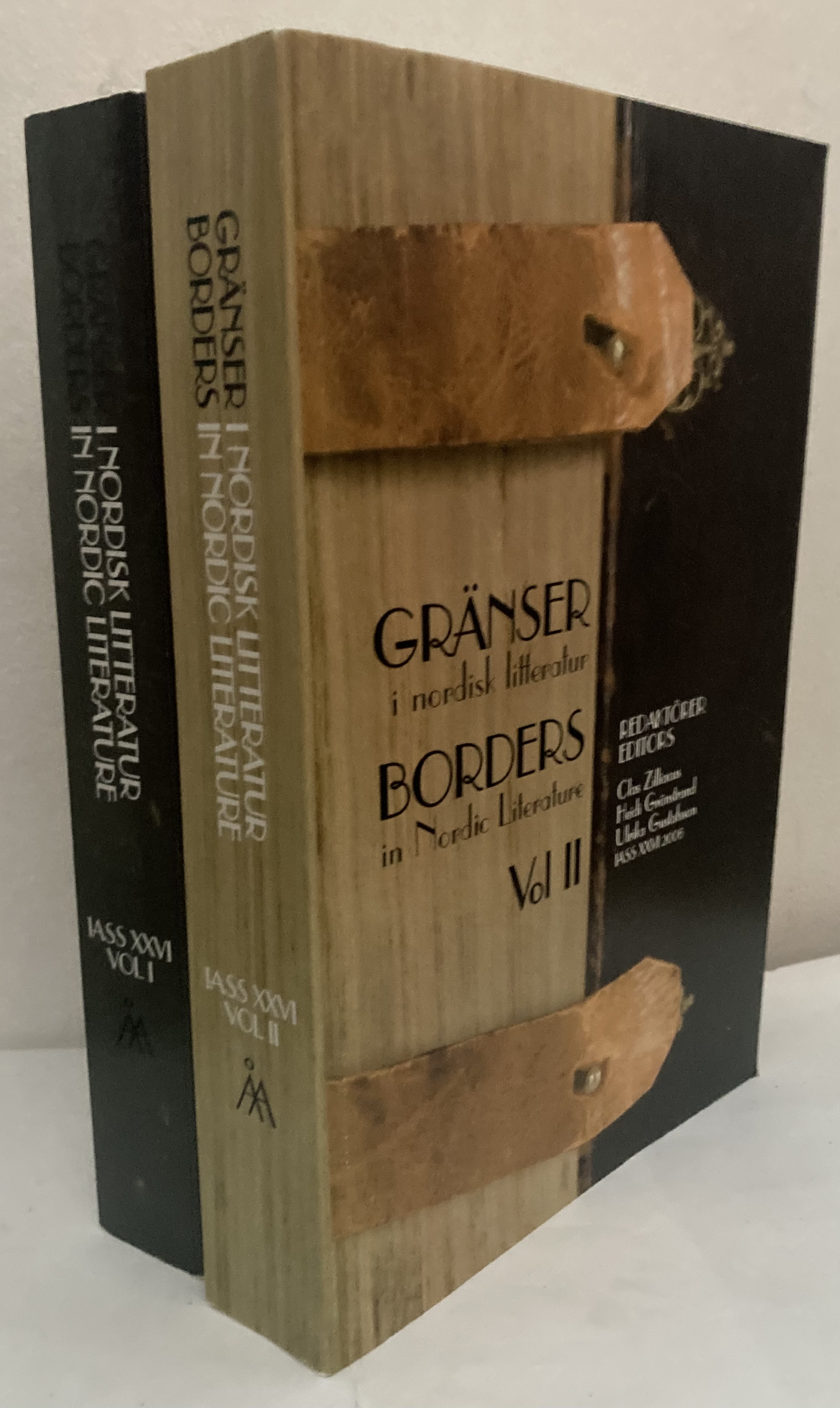 Gränser i nordisk litteratur. Borders in Nordic Literature. I-II