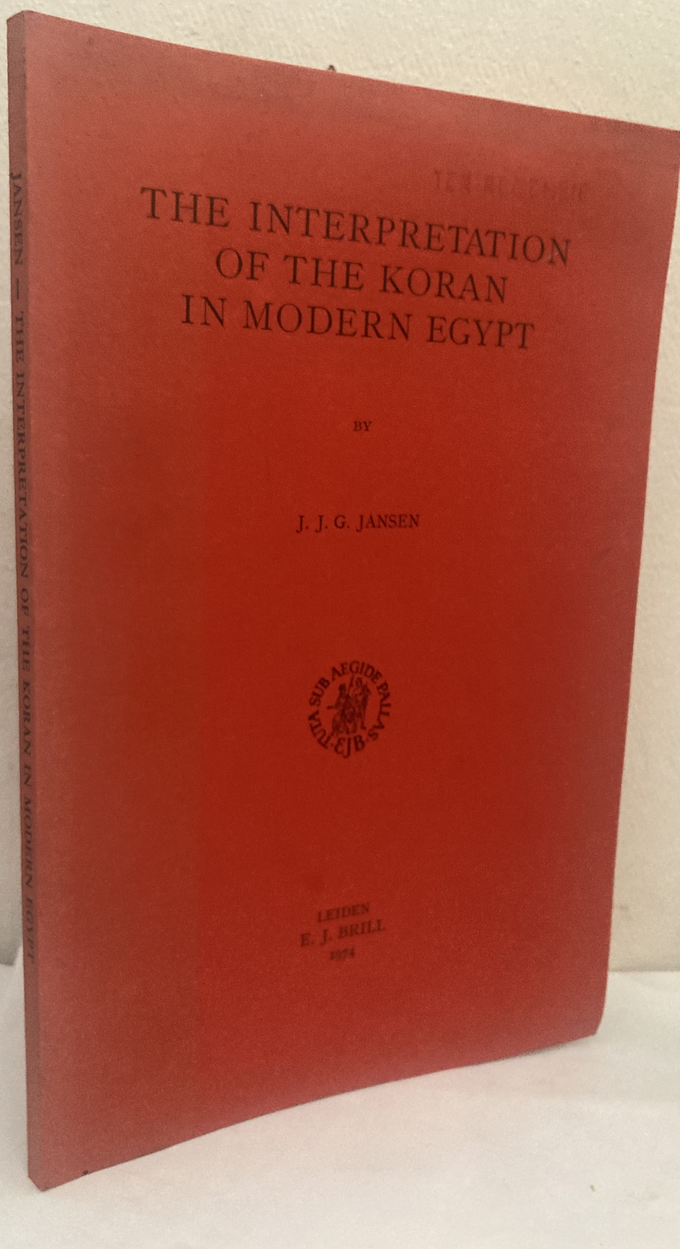 The Interpretation of the Koran in Modern Egypt