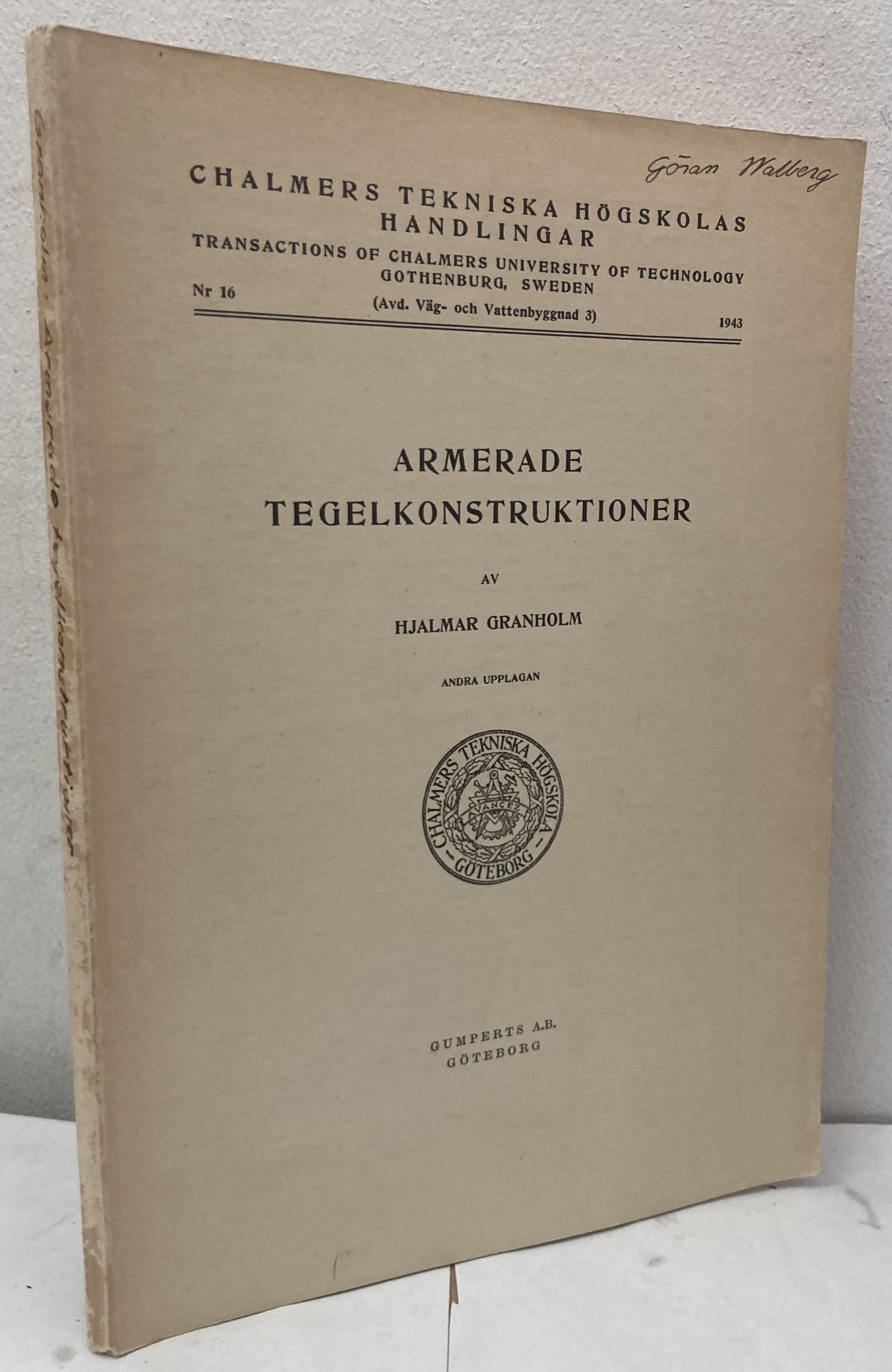 Armerade tegelkonstruktioner