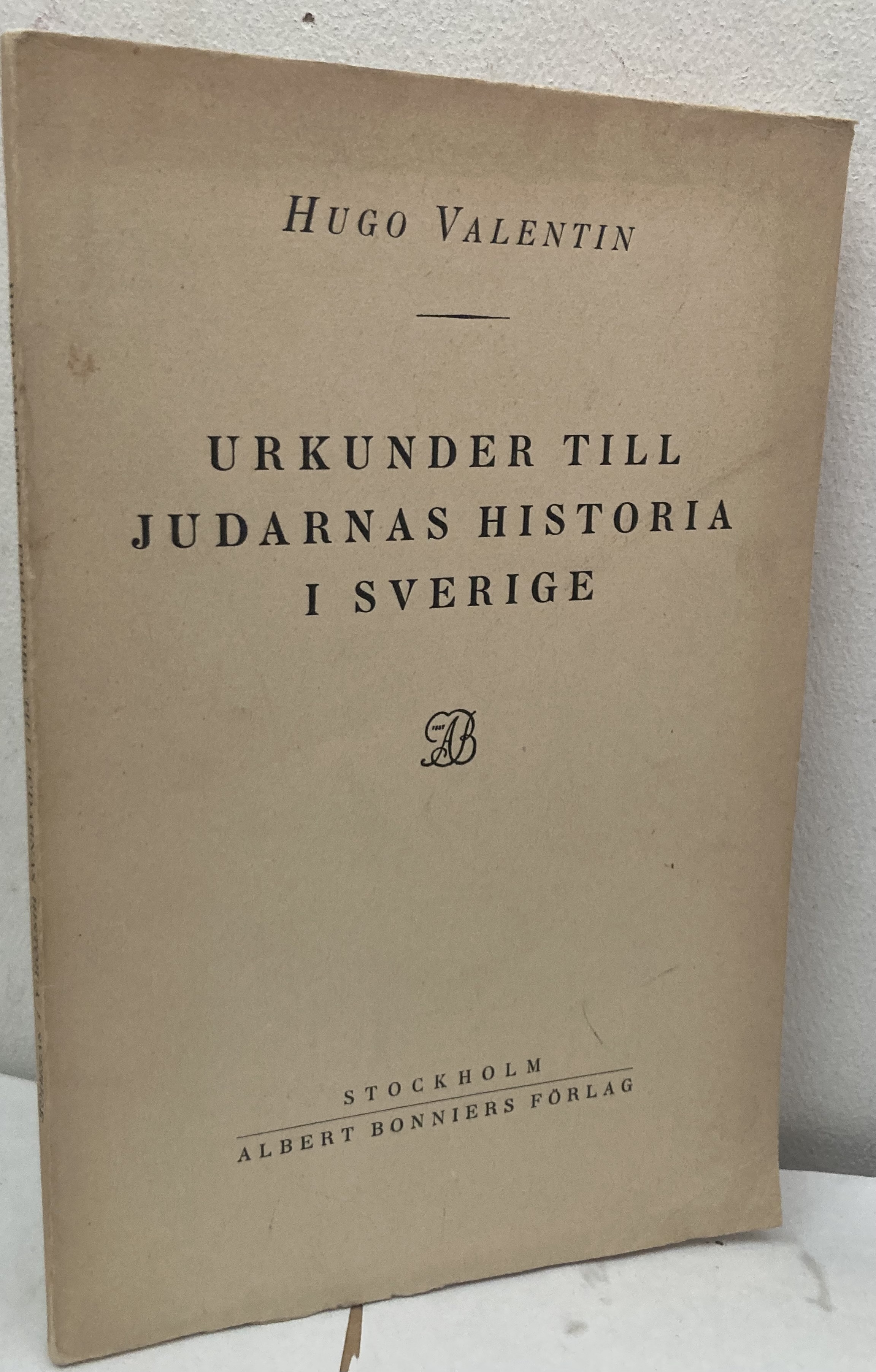 Urkunder till judarnas historia i Sverige