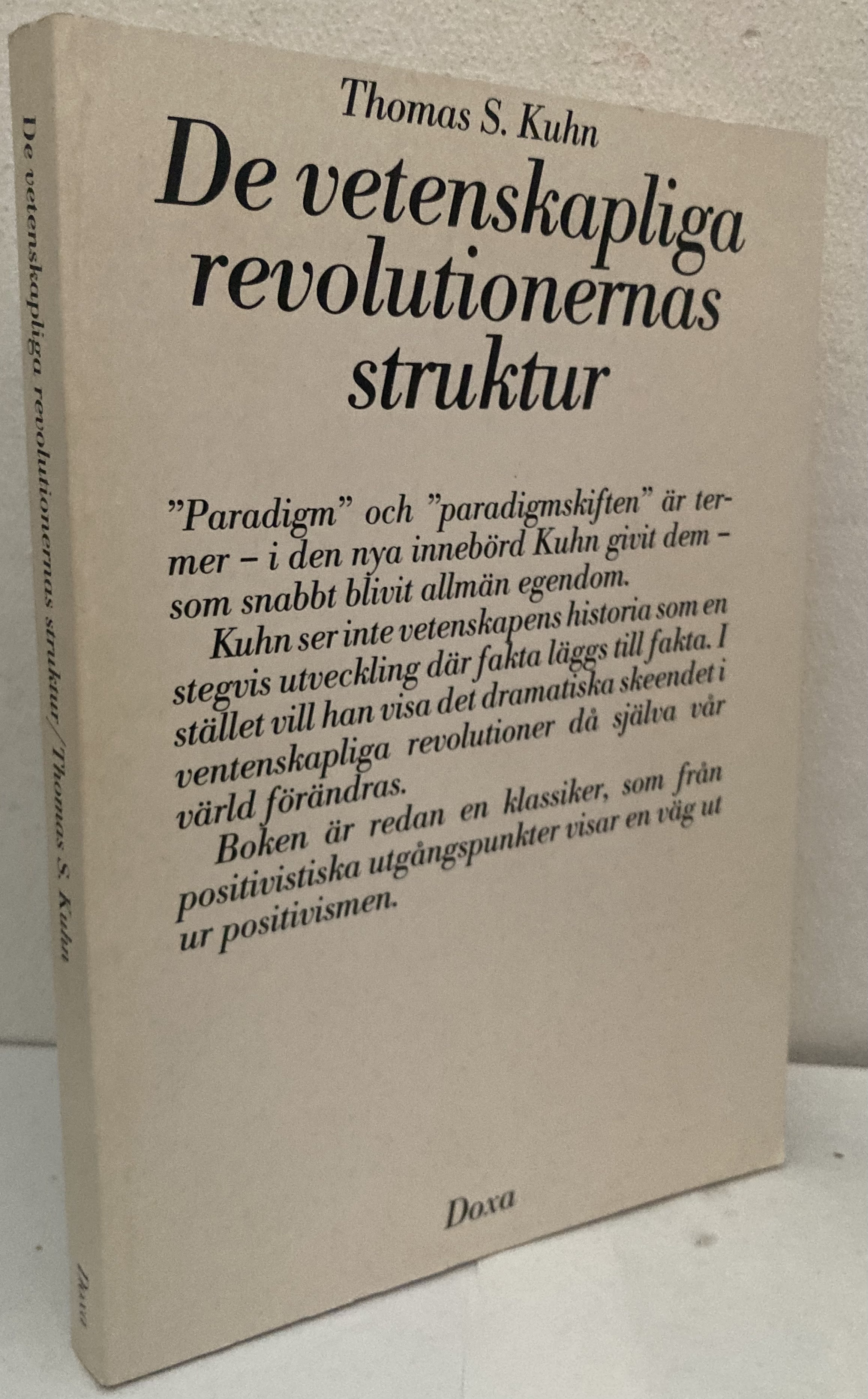 De vetenskapliga revolutionernas struktur