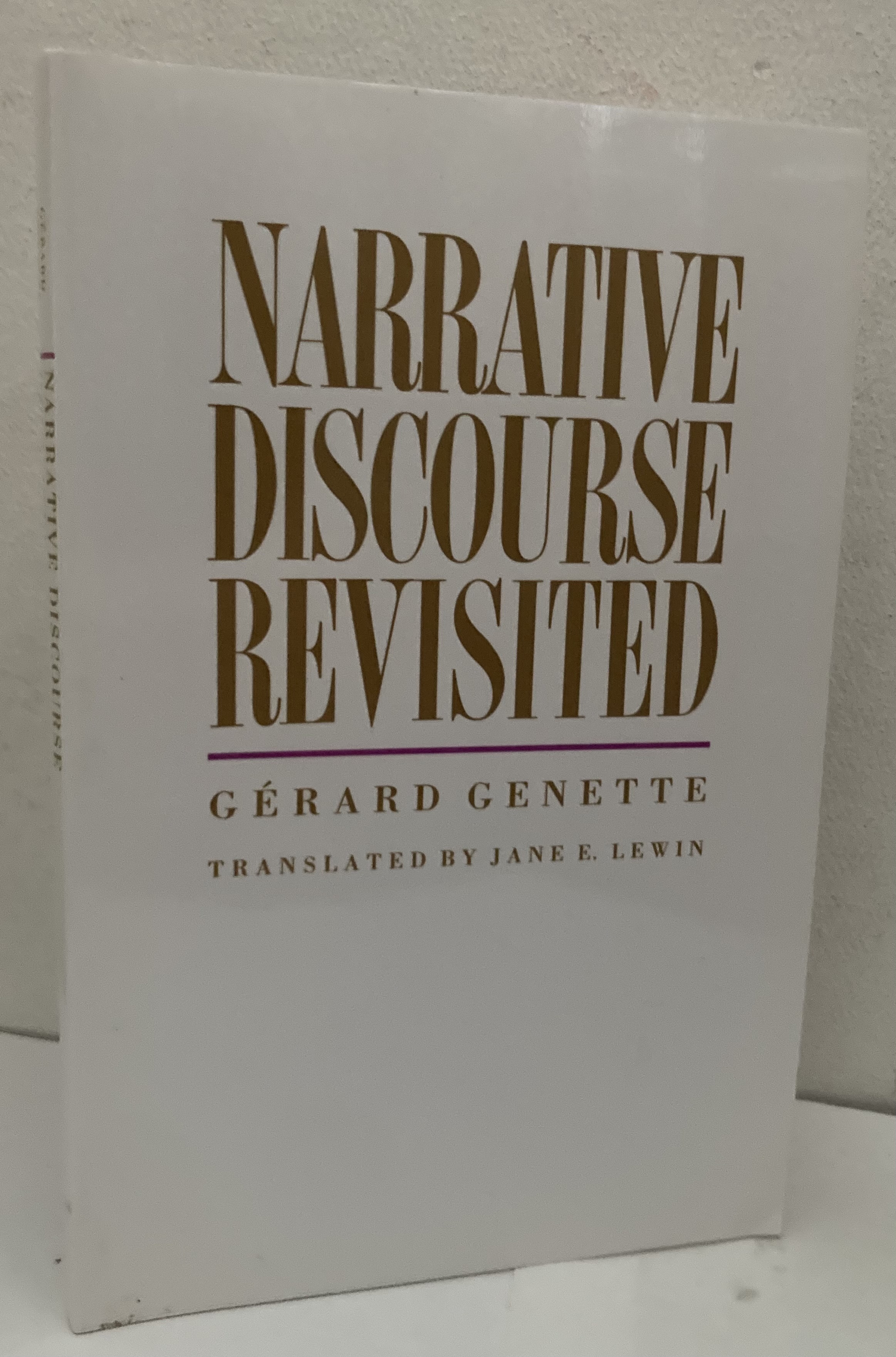 Narrative Discourse Revisited