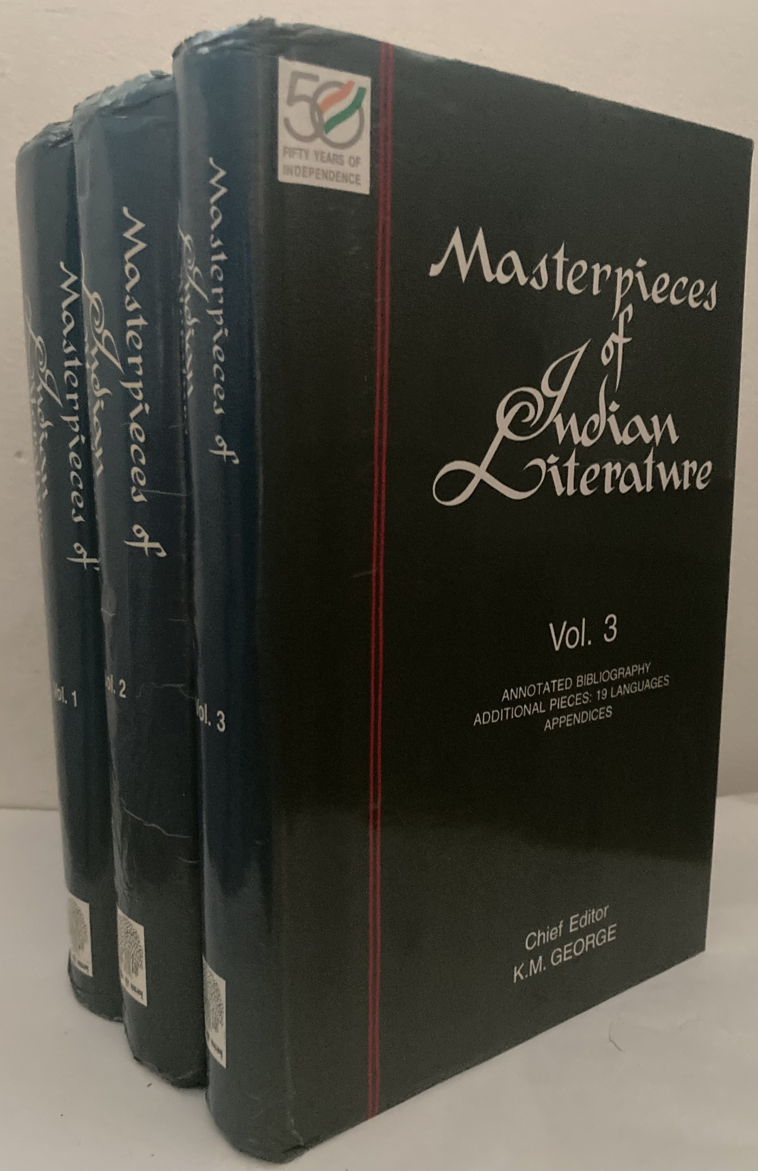 Masterpieces of Indian Literature I-III