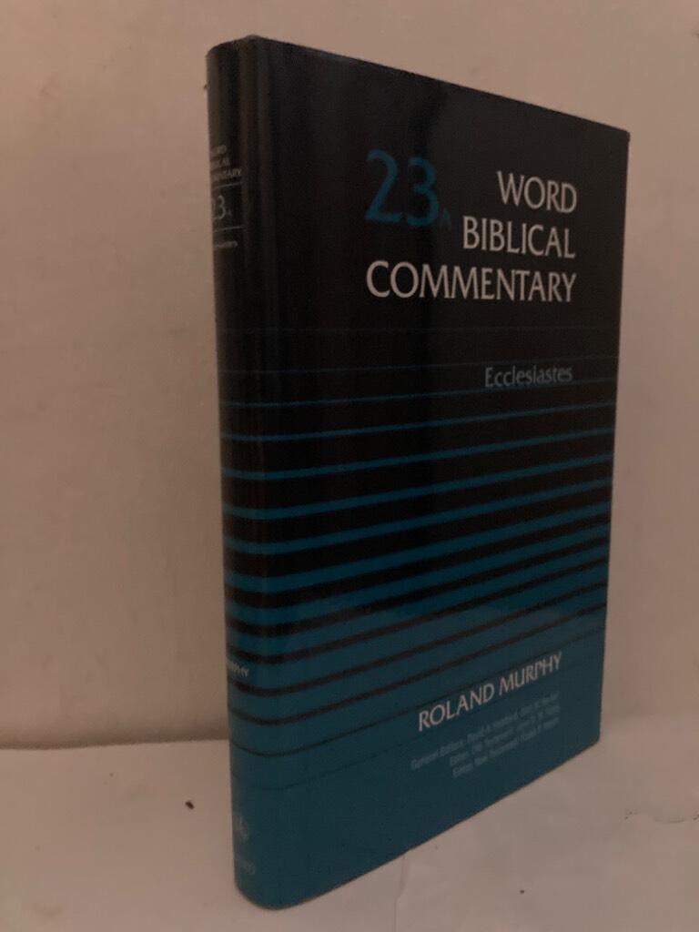 Word Biblical Commentary 23A. Ecclesiastes