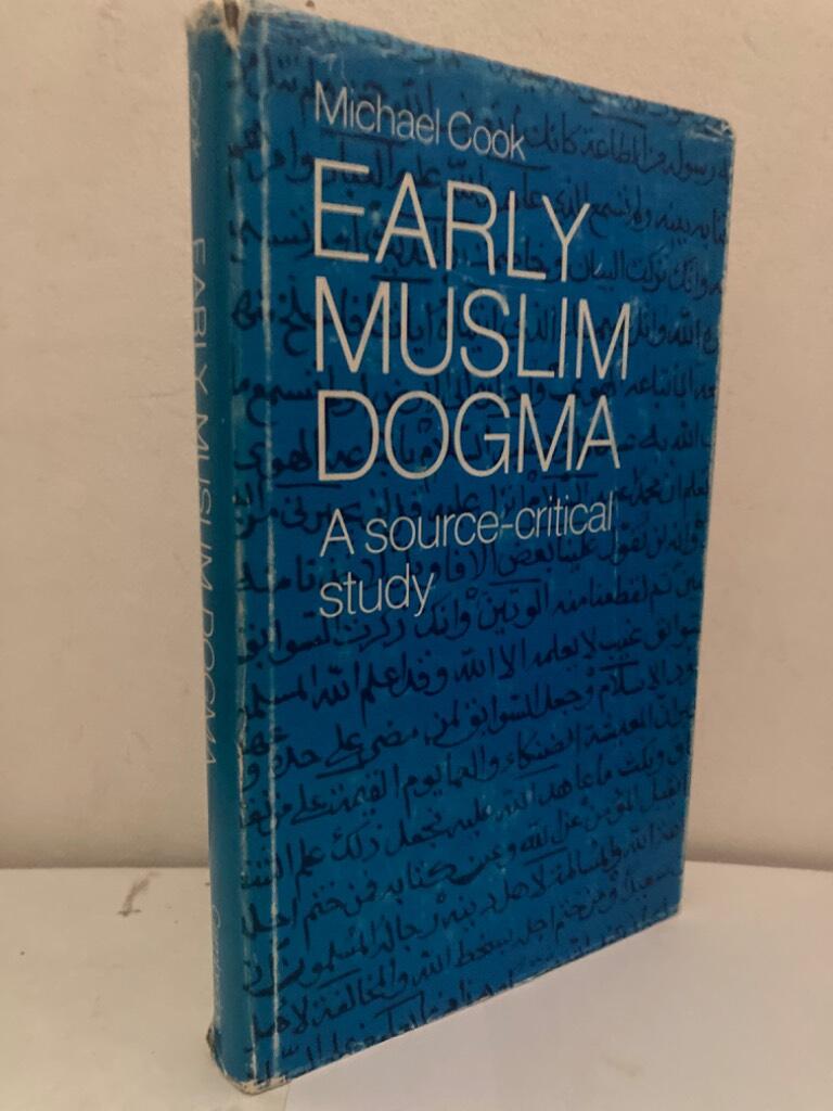 Early Muslim Dogma. A source-critical study