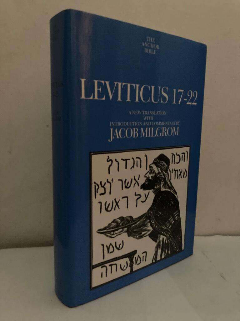 Leviticus 17-22. A New Translation with Introduction and Commentary