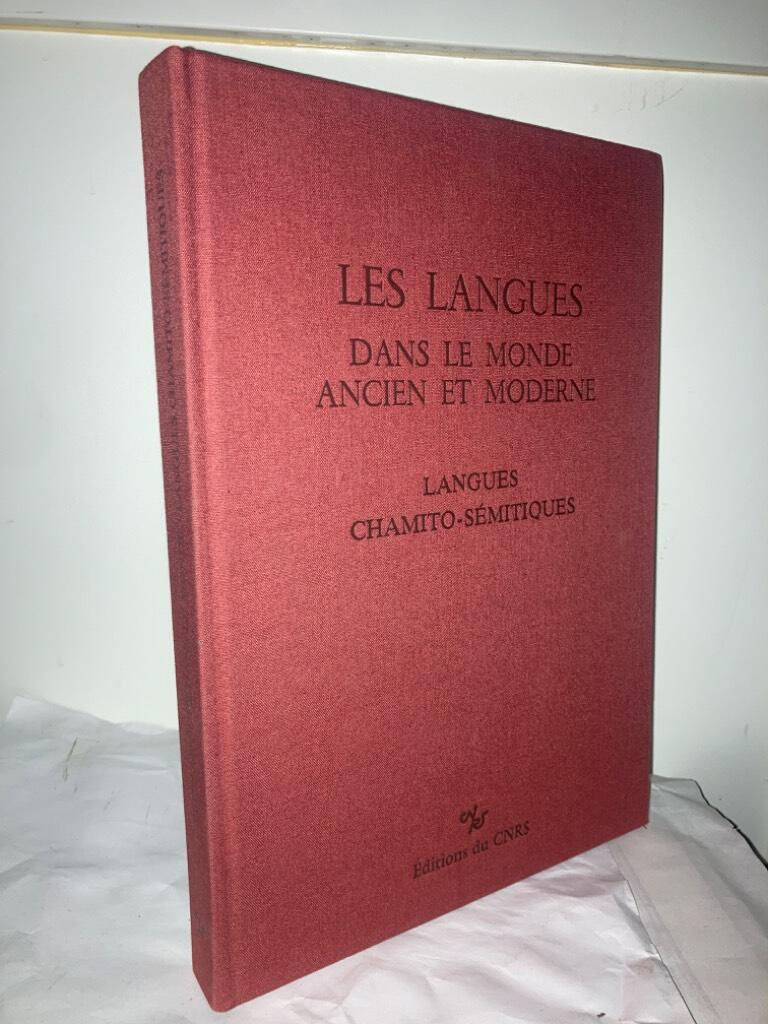 Les langues dans le monde ancien et moderne. Troisième partie. Les langues chamito-sémitiques