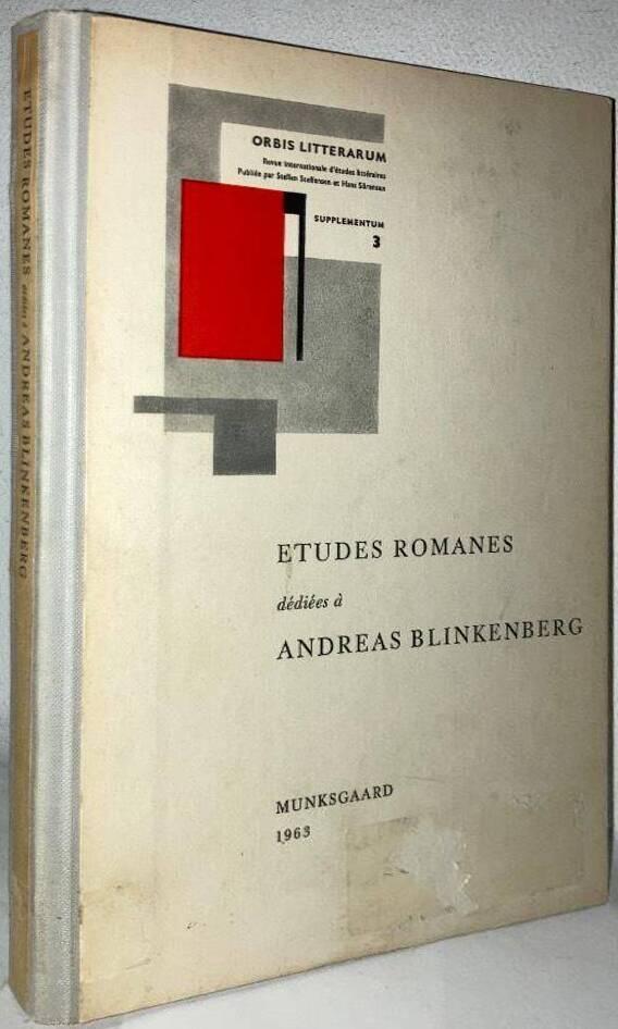 Etudes romanes dédiées à Andreas Blinkenberg à l'occassion de son soixante-dixième anniversaire