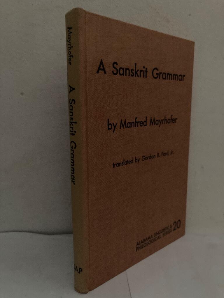 A Sanskrit Grammar