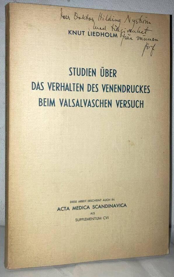 Studien über das Verhalten des Venendruckes beim valsalvaschen Versuch