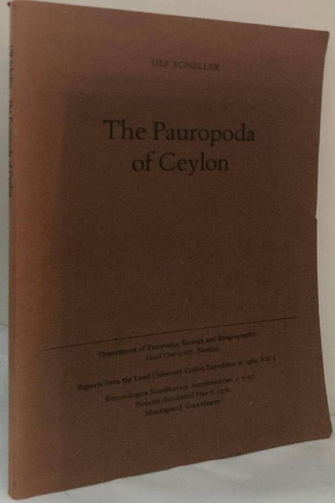 The Pauropoda of Ceylon